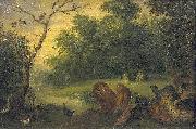 Jan Brueghel Paradise with the Fall of Adam and Eve oil painting picture wholesale